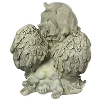 6" Heavenly Gardens Praying Cherub Angel Outdoor Garden Statue