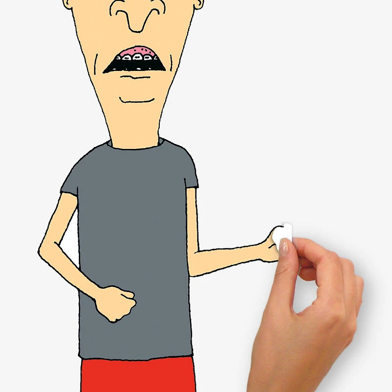 RoomMates Beavis and Butt-Head Peel & Stick Giant Wall Decals