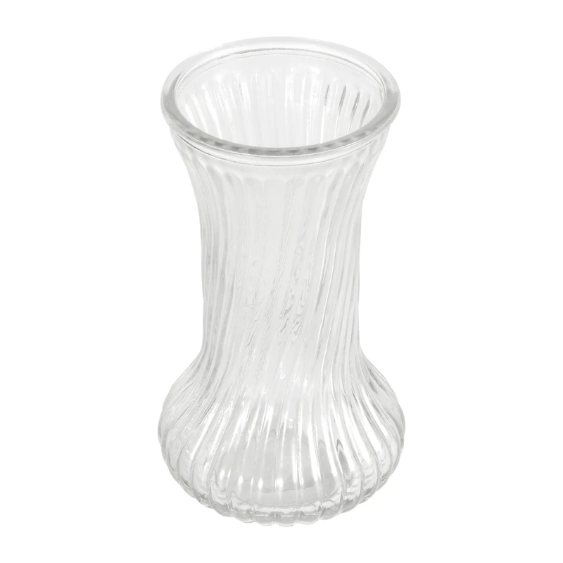 8.5" Swirled Fluted Glass Vase by Ashland®