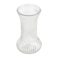 8.5" Swirled Fluted Glass Vase by Ashland®