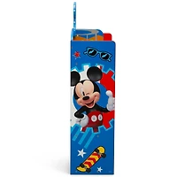 Disney® Mickey Mouse Wooden Playhouse 4-Shelf Bookcase 