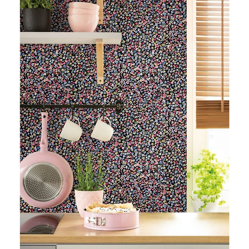 RoomMates Petite Floral Peel & Stick Wallpaper