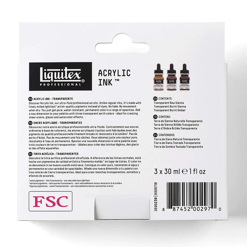 Liquitex® Professional Ink! Transparent Set