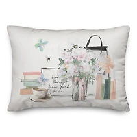 Fashion Still Life 14" x 20" Throw Pillow