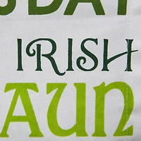 DII® 108" St Patrick's Day Print Table Runner