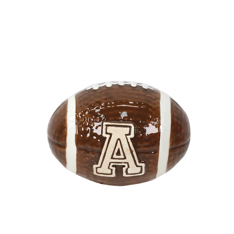 3.75" Football Tailgate Monogram Décor by Celebrate It