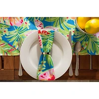 DII® Summer Floral Print Outdoor Napkin, 6ct.