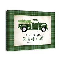 Lucky Truck 16" x 20" Canvas Wall Art