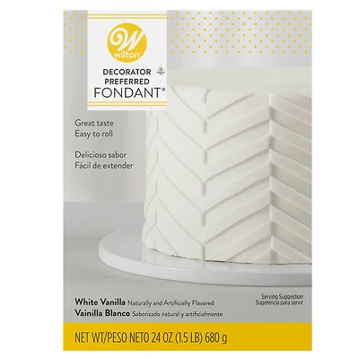 Wilton® Decorator Preferred™ 24oz. White Vanilla Fondant
