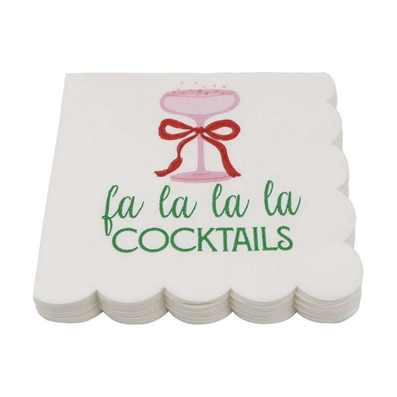 Fa La La La Beverage Napkins by Celebrate It™
