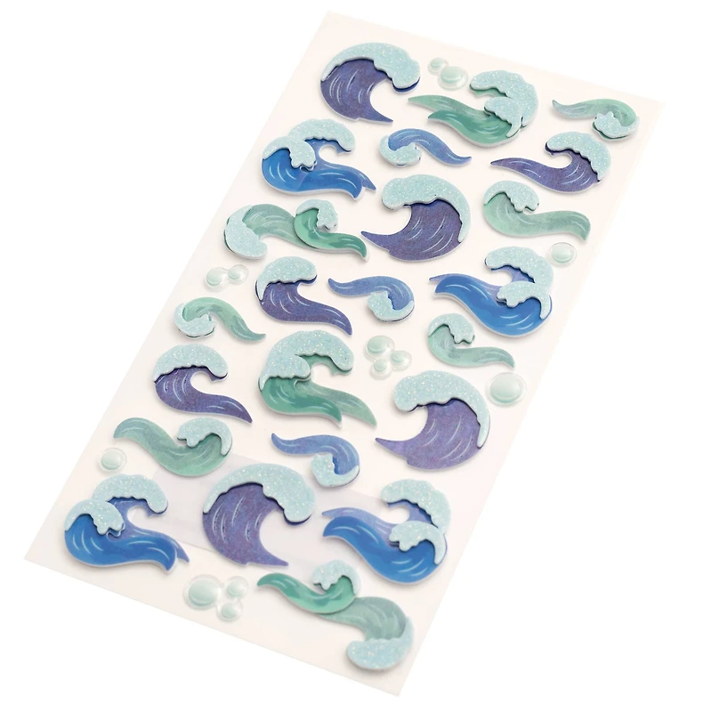 Blue Wave Stickers by Recollections™