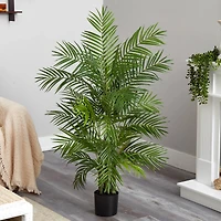 4ft. Potted Areca Silk Palm Tree