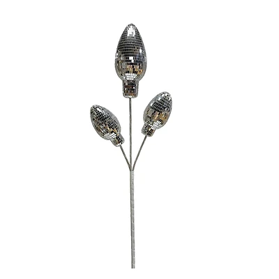 28" Silver Disco Bulb Stem by Ashland®