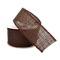 1.5" x 3yd. Wired Burlap Ribbon by Celebrate It® Classic