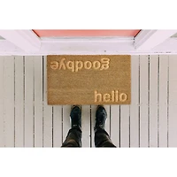 DII® Home-Goodbye Engraved Doormat