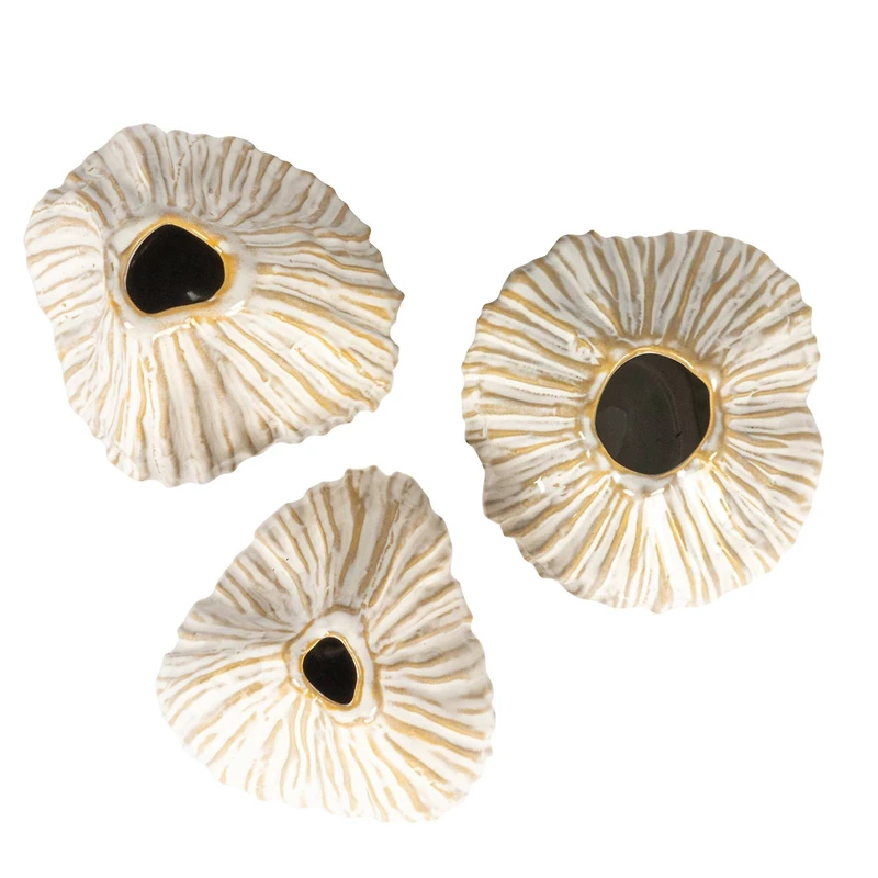 Hello Honey® Whispering White Pleated Vase Set