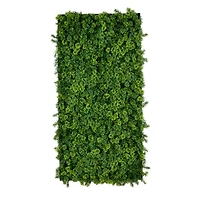 20" x 40" Framed Irish Green Meadow Artificial Living Wall Art Panel
