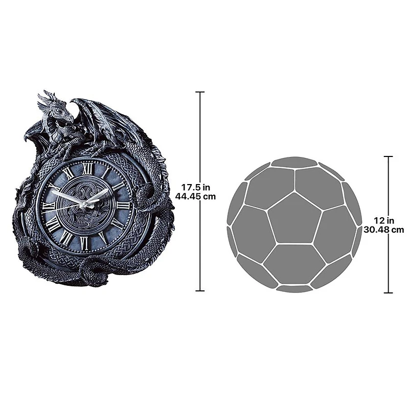 Design Toscano Penhurst Dragon Clock