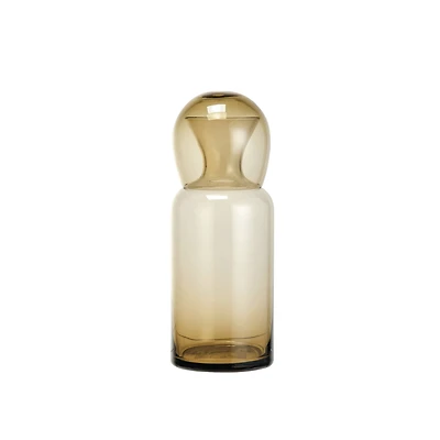 Hello Honey® Glowing Amber Glass Carafe Set
