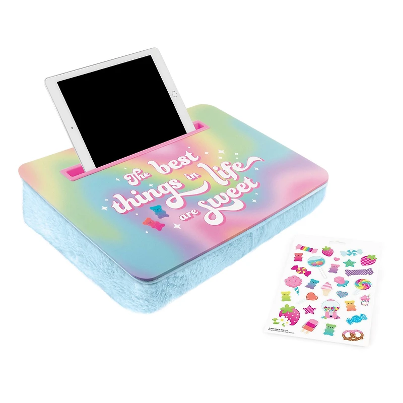 Make It Real™ 3C4G Life Is Sweet Lap Desk & Sticker Set