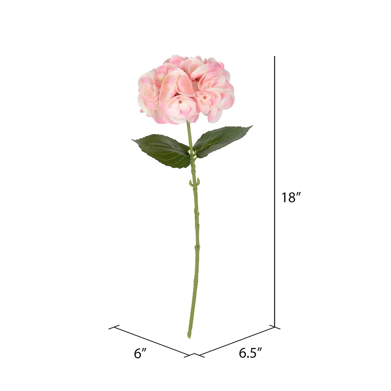 Pink Hydrangea Stem, 4ct.