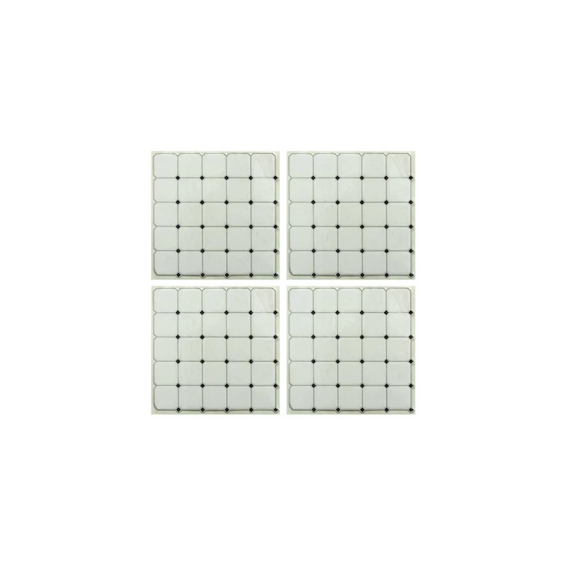 RoomMates Black & White Diamond Backsplash StickTiles®