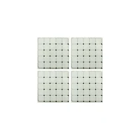 RoomMates Black & White Diamond Backsplash StickTiles®