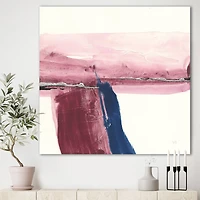 Designart - Patch of Dirty Pink I