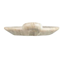 Hello Honey® Hand-Carved Marble Dish with Handle