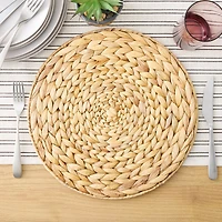 14" Water Hyacinth Decorative Charger by Celebrate It™