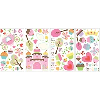 RoomMates Happi Cupcake Land Peel & Stick Wall Decals