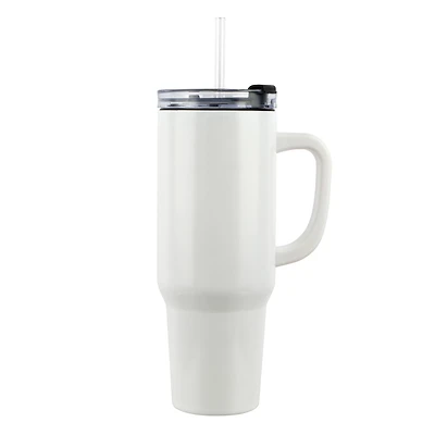 40oz. Stainless Steel Sublimation Tumbler with Handle by Make Market®