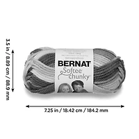 Bernat® Softee® Chunky Ombre Yarn, School Yard