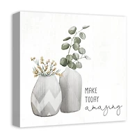 Make Today Amazing Canvas Wall Art