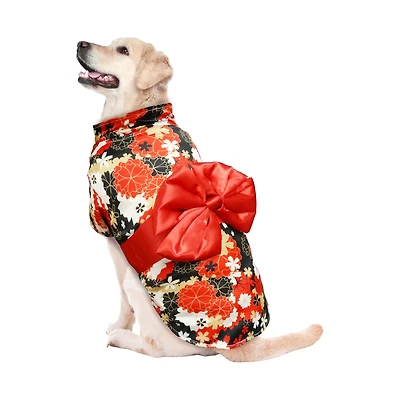 Best Furry Friends Red Kimono Pet Costume