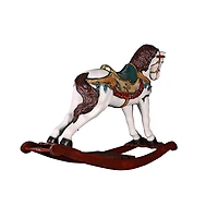 Design Toscano 3ft. Victorian Carousel Pony Rocking Horse Statue