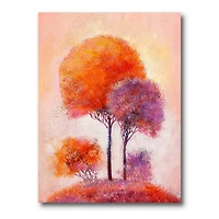Designart - Colourful Trees Impression I