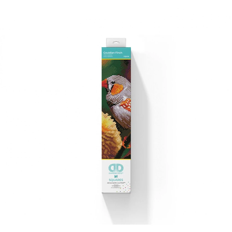 Diamond Dotz® Intermediate Gouldian Finch Diamond Painting Kit