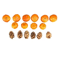 Pumpkin & Pinecone Mix Decorative Components by Ashland®