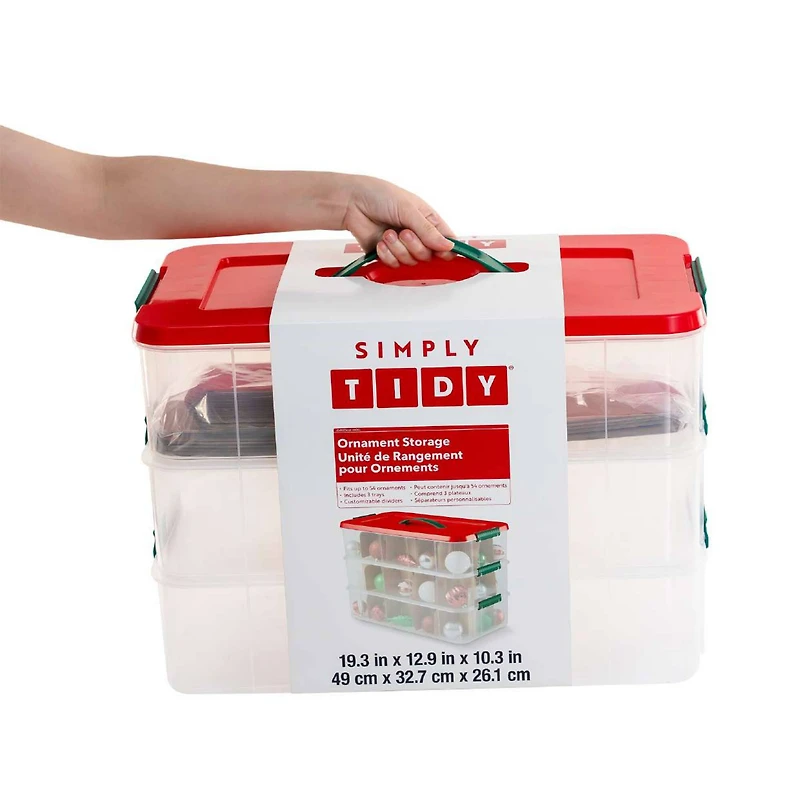 3-Tier Ornament Storage by Simply Tidy®