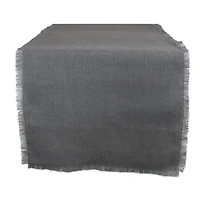 DII® 48" Gray Jute Table Runner