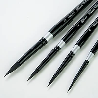 Silver Brush Limited Black Velvet® Round Brushes Set