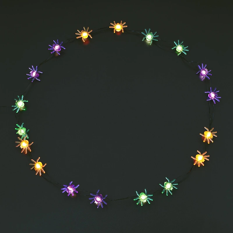 18ct. Warm White LED Spider Icon String Lights by Ashland®