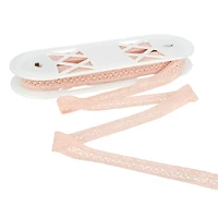 1" Pink Lace Trim by Celebrate It®