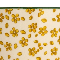 Hello Honey® 5" Flower Print Stoneware Mug Set