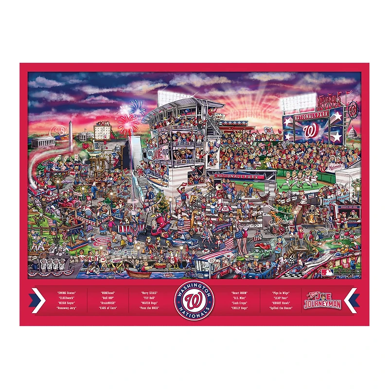 Washington Nationals Joe Journeyman 500 Piece Puzzle
