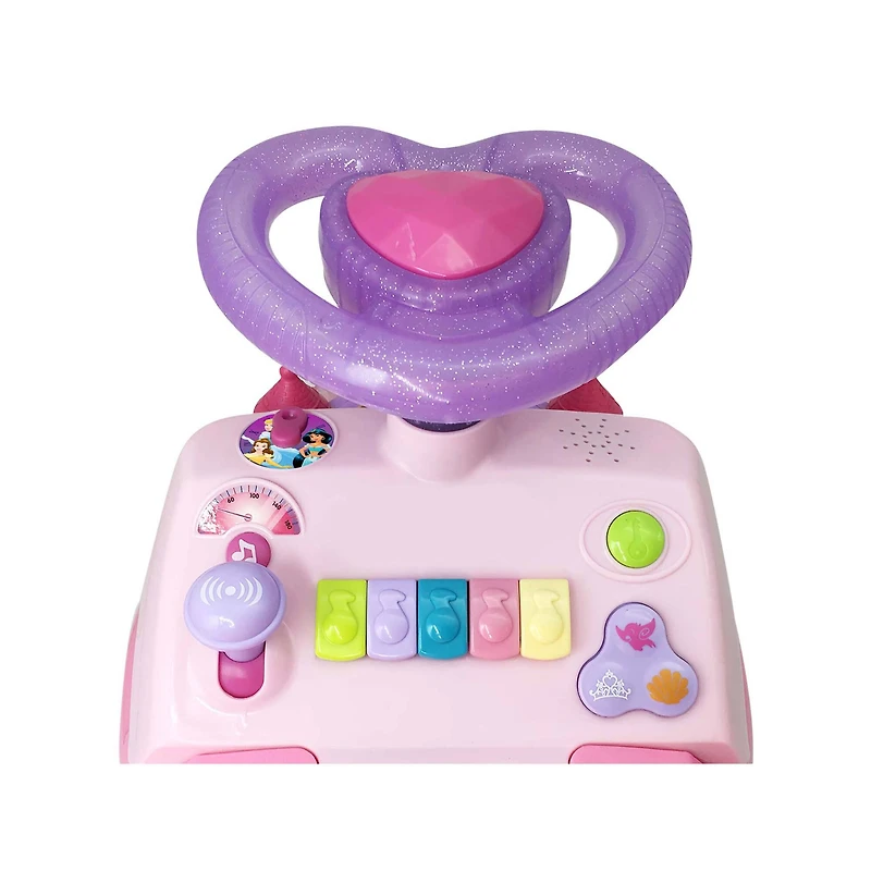 Kiddieland Disney® Magical Castle Deluxe Activity Ride-On With Lights and Sounds