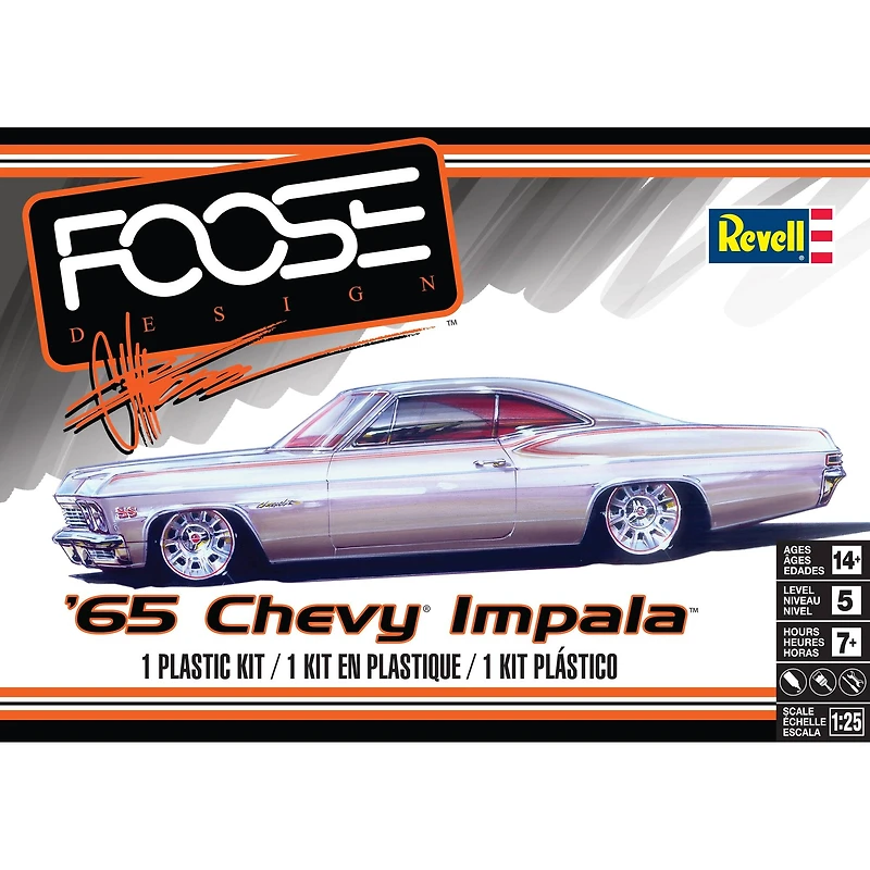 '65 Chevy Impala Plastic Model Kit
