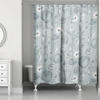 Multi Shell Shower Curtain