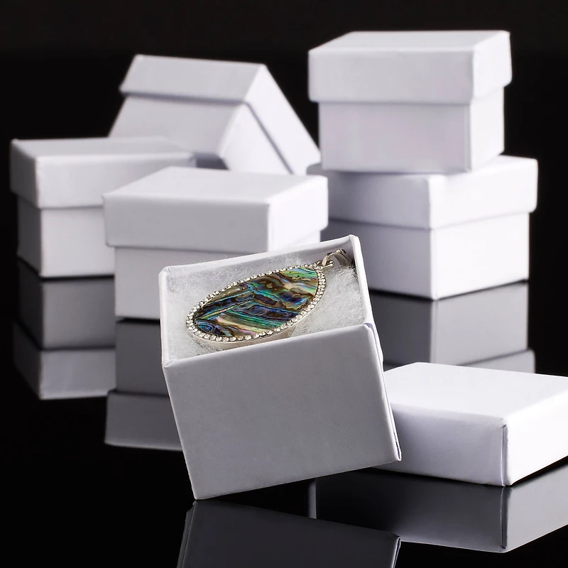 White Ring Boxes by Bead Landing™